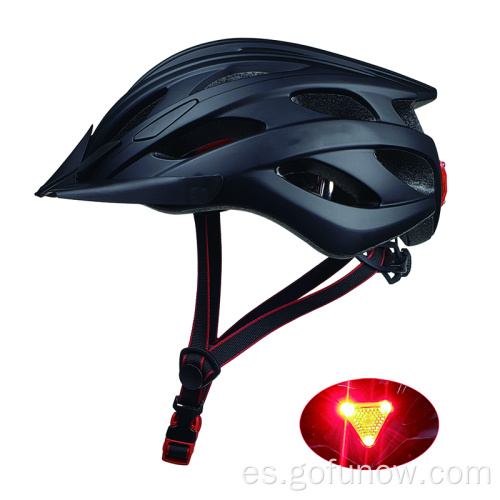 Accesorios de casco de cabeciendo ligero de advertencia de LED inteligente